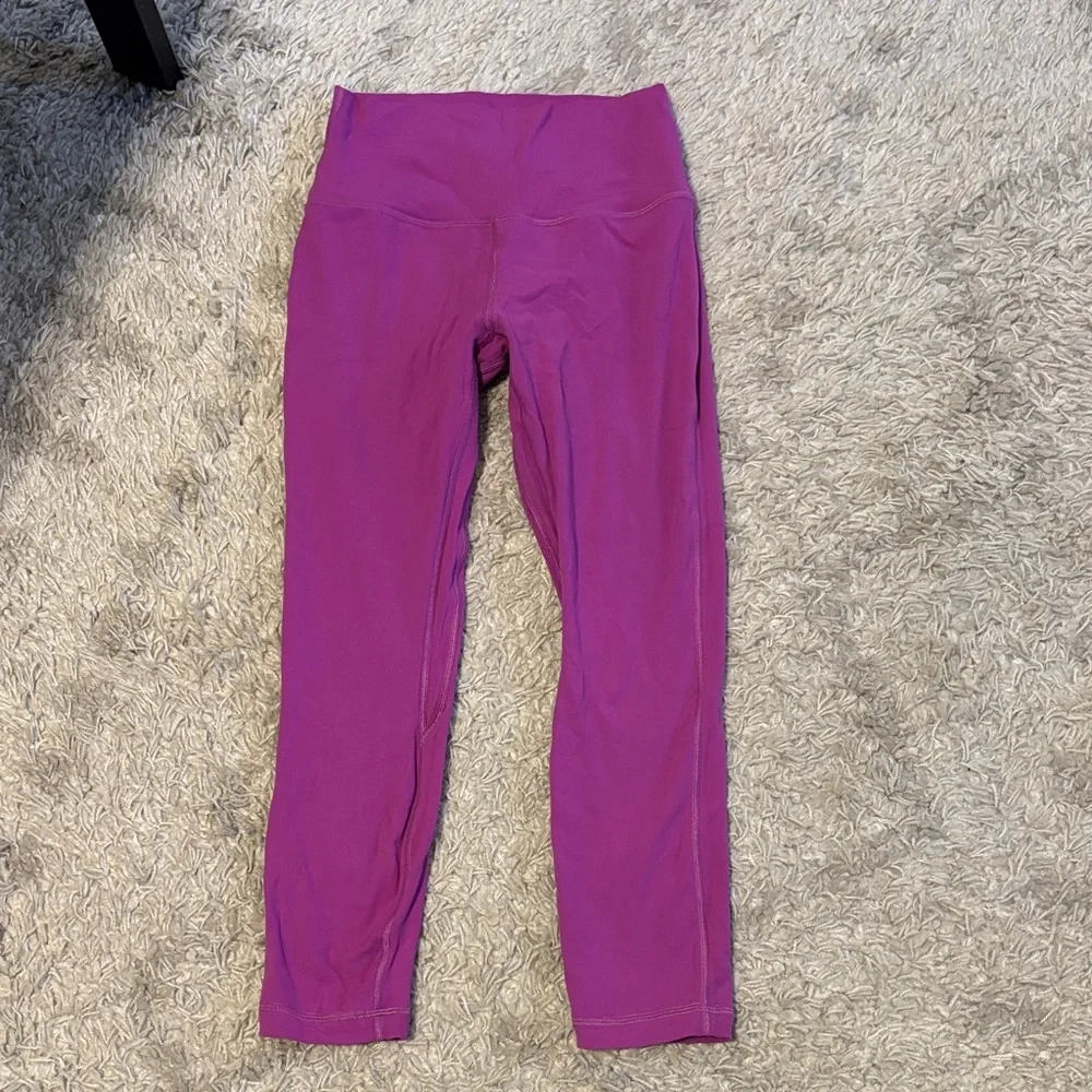 Align Purple Leggings size 6 - Picture 1 of 6